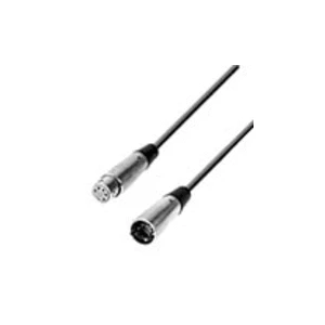 NEUMANN IC 5 BK - микрофонный кабель, разъёмы 5-pin XLR M / F, никелевые, диаметр 5 мм, длина 10 мет