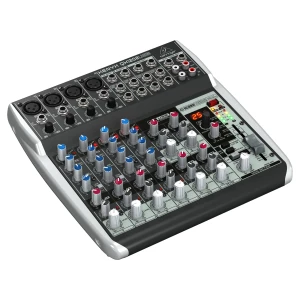 BEHRINGER QX1202USB - микшер, 4 стерео канала, 2-Bus, процессор эффектов