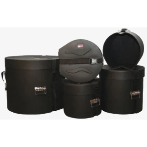 GATOR GPR-FUSION-SET - набор из 5-ти пластик.кейсов для барабанов 22'х18',12'х10',10'х 9',14'х5.5'