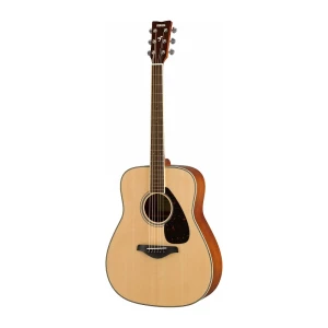 YAMAHA FG820 N - акустическая гитара, дредноут, верхняя дека массив ели, цвет натуральный