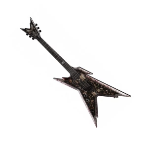 DEAN RZR SKLZ L RAZORBACK SKULLZ - электрогитара ЛЕВОСТОРОННЯЯ, тип 'стелс', 22 лада, графика Skullz