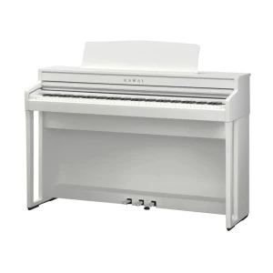 KAWAI CA49 W - цифровое пианино, механика GFC, банкетка, дисплей, 19 тембров, цвет белый матовый